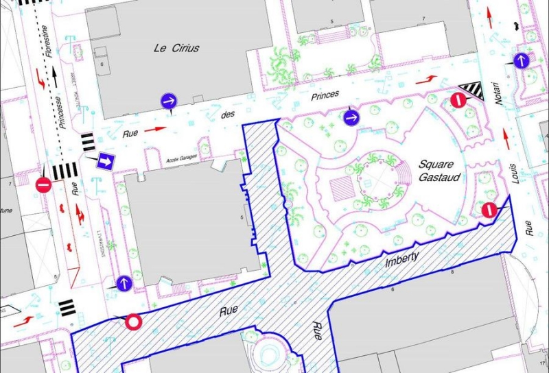 Pedestrianisation of the Rue Imberty