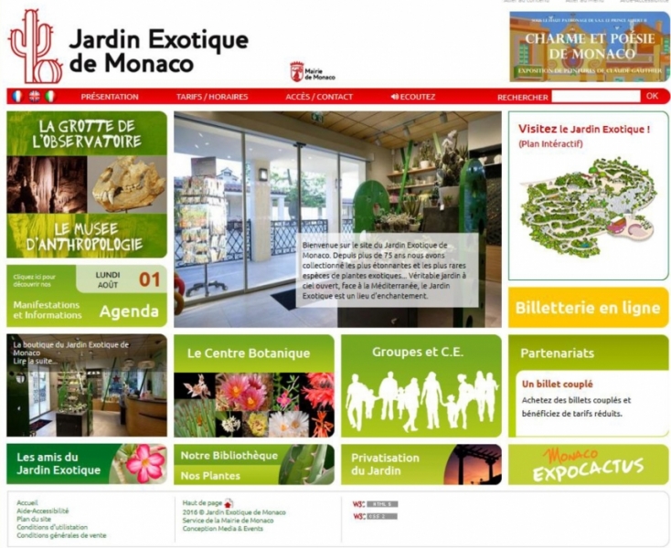 Le Jardin Exotique lance sa billeterie en ligne