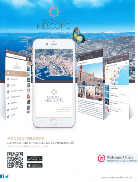 Le Gouvernement Princier lance l'application Monaco Welcome