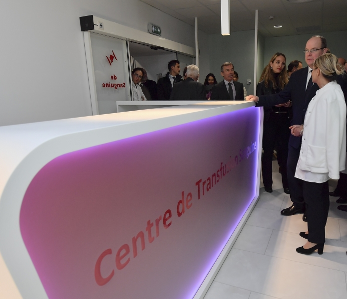Inauguration du nouveau laboratoire et du nouveau Centre de Transfusion Sanguine du C.H.P.G.